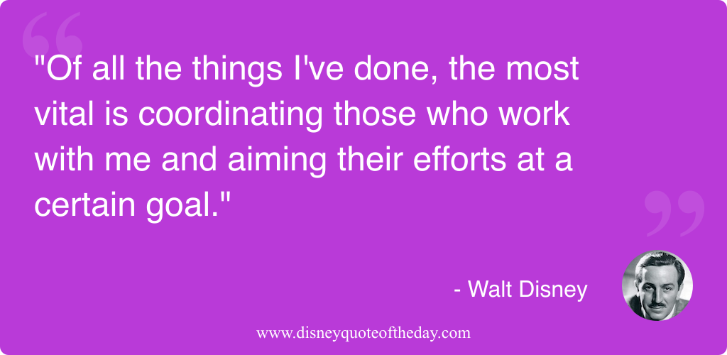 Quote by Walt Disney, "Of all the things I've..."